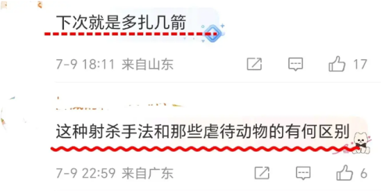 流浪狗被扎弓箭，被质疑残忍处置，官方道歉