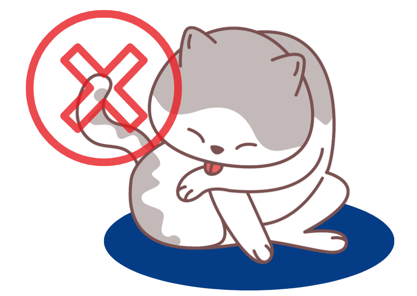 猫尾巴上得了猫癣怎么办？别急，治疗方法很简单