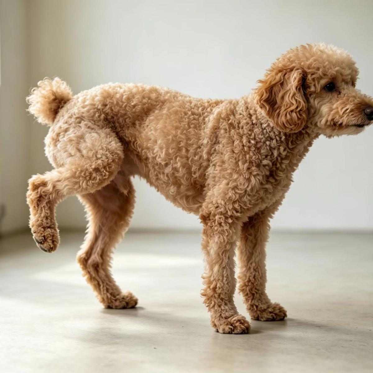 三岁泰迪犬从沙发跳下后腿骨折,确诊胫骨骨折