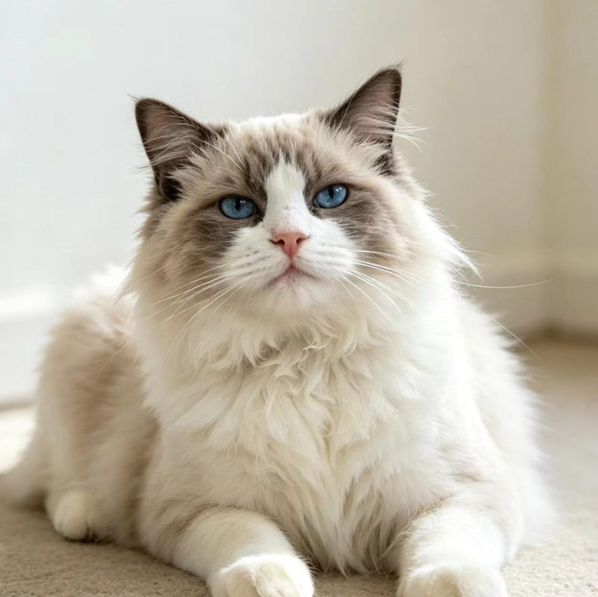 四岁布偶猫皮肤出现圆形脱毛，确诊猫癣