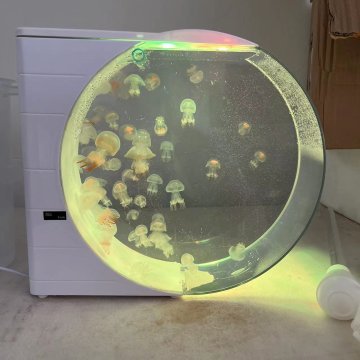 二代水母缸水母专业循环缸灯光展示缸水族养殖缸水族生态鱼缸生日