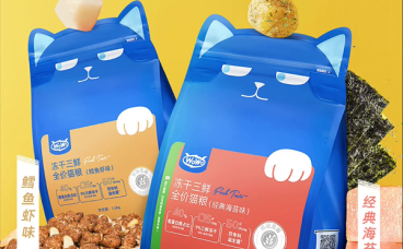 wowo冻干三鲜猫粮