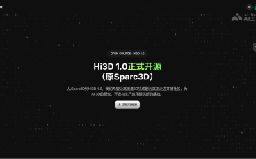 Hi3D 1.0 – Math Magic 开源的国产 AI 3D 生成模型